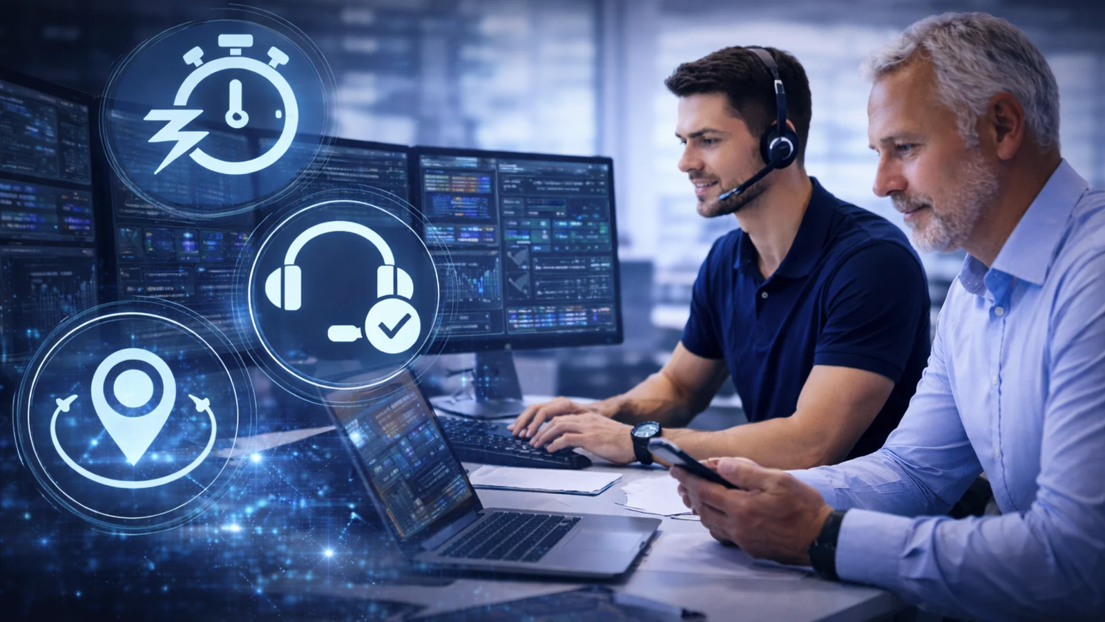 Technicien assurant un support informatique fiable