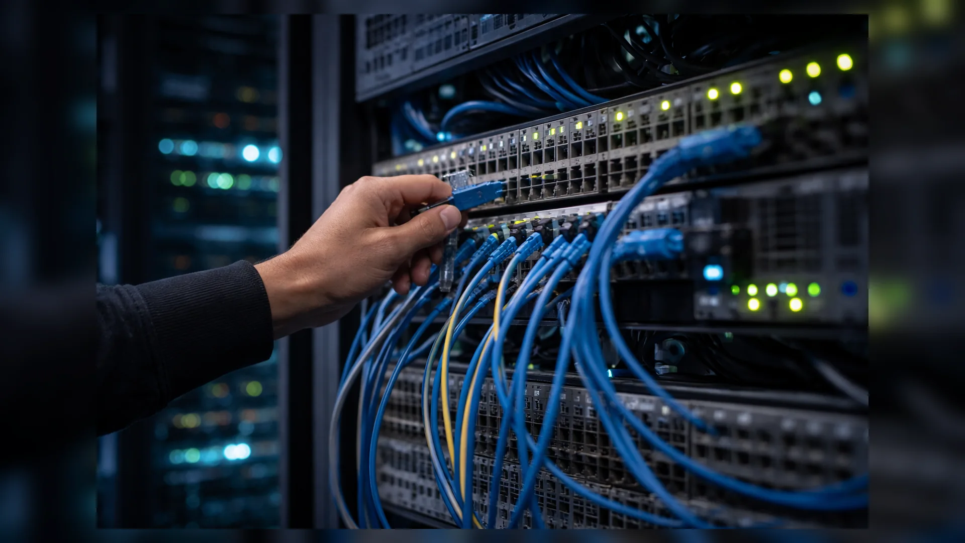 Infrastructure réseau professionnelle, Wi-Fi, switches et équipements connectés