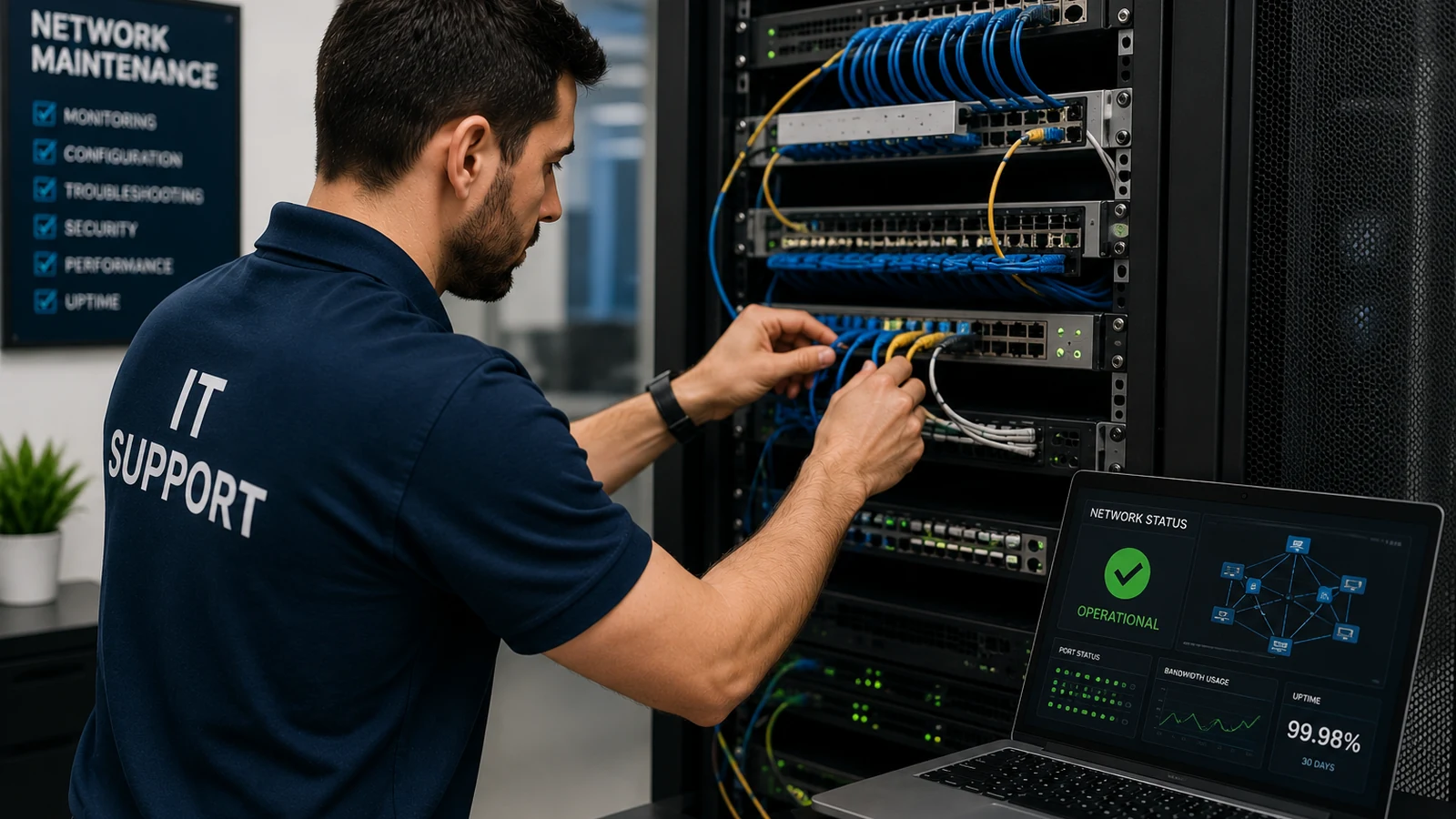 Assistance et maintenance informatique professionnelle